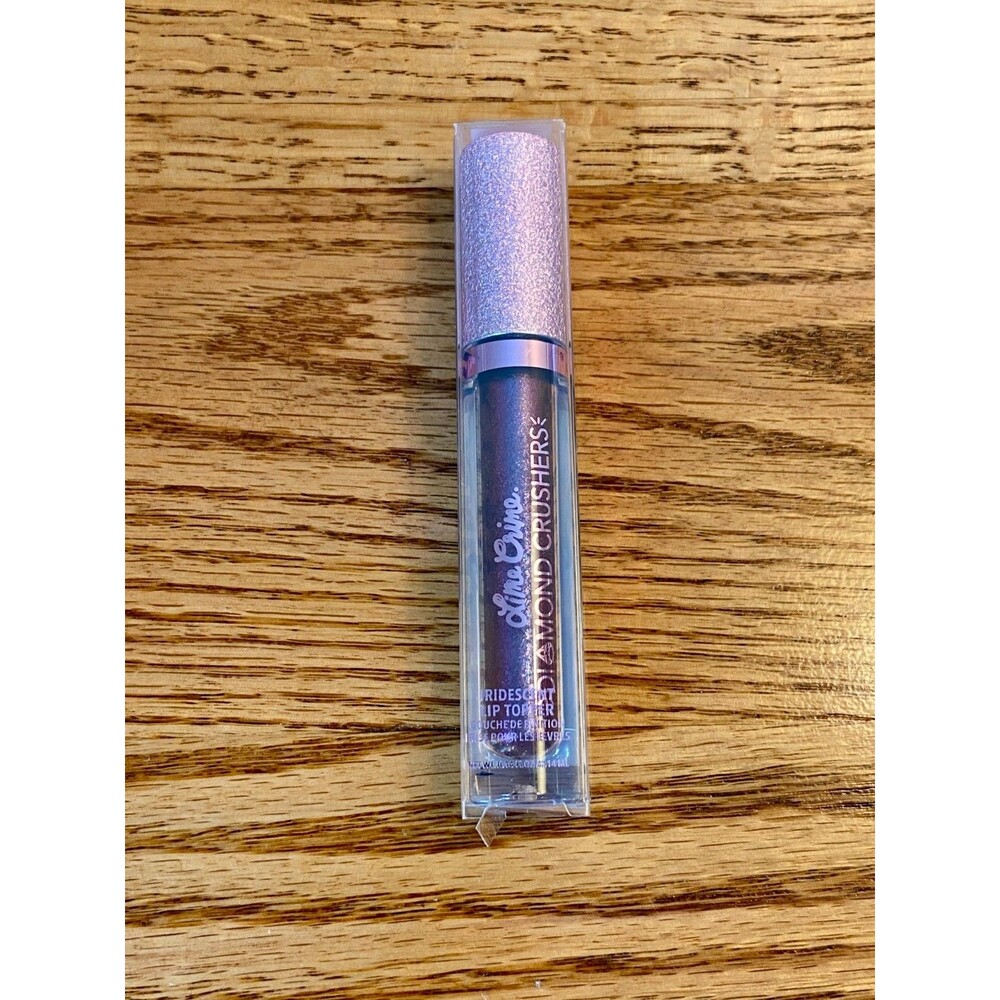 Lime Crime Diamond Crushers Gemini New Glitter Shimmer Lip Gloss Maroon Purple - Picture 2 of 6
